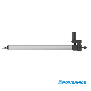 Actuador lineal solar con motor cepillado de 24 V CC y capacidad de carga máxima de 50000 N