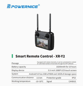 Controlador remoto inteligente industrial de grado profesional para maquinaria agrícola, sistemas automotrices impermeables para tractores
