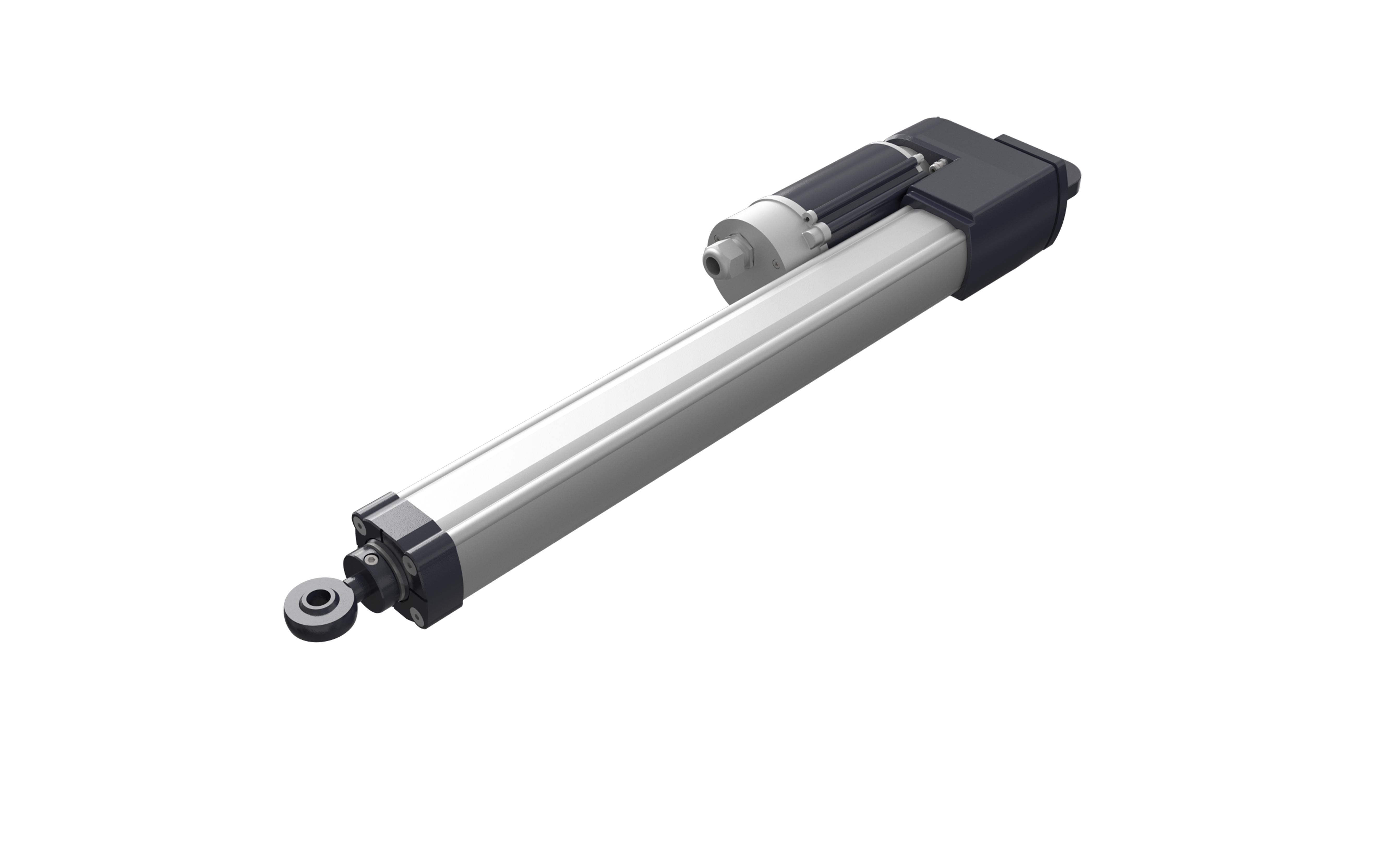 Actuador lineal solar de 12 V CC con protección IP66 diseñado para aplicaciones exigentes de seguimiento solar